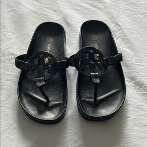 Tory Burch Cloud Sandals in black